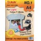 Jojo inkjet Photo Paper For Light Colour T-Shirts A4 / 10 Sheets